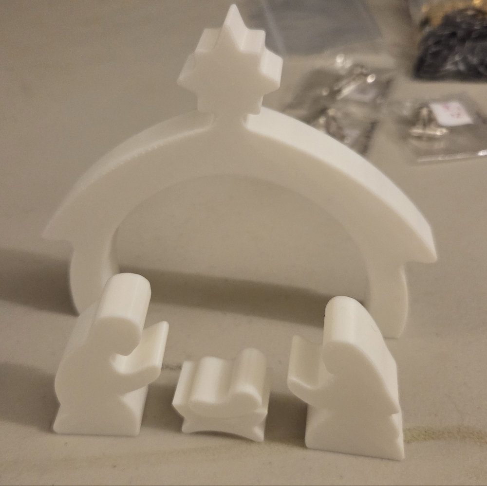 3-D Printed Nativity